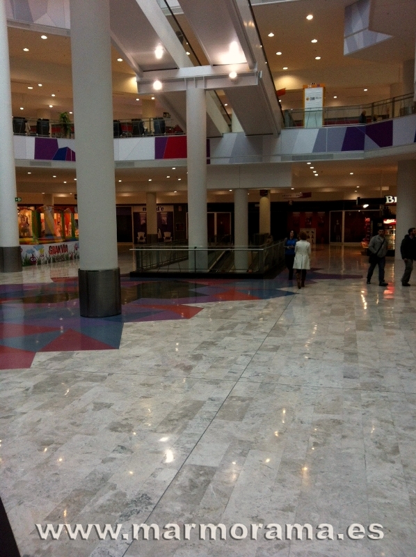 ligth-brown-marble-mall-center-flooring