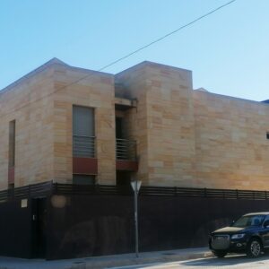 teak-wood-sandstone-façade
