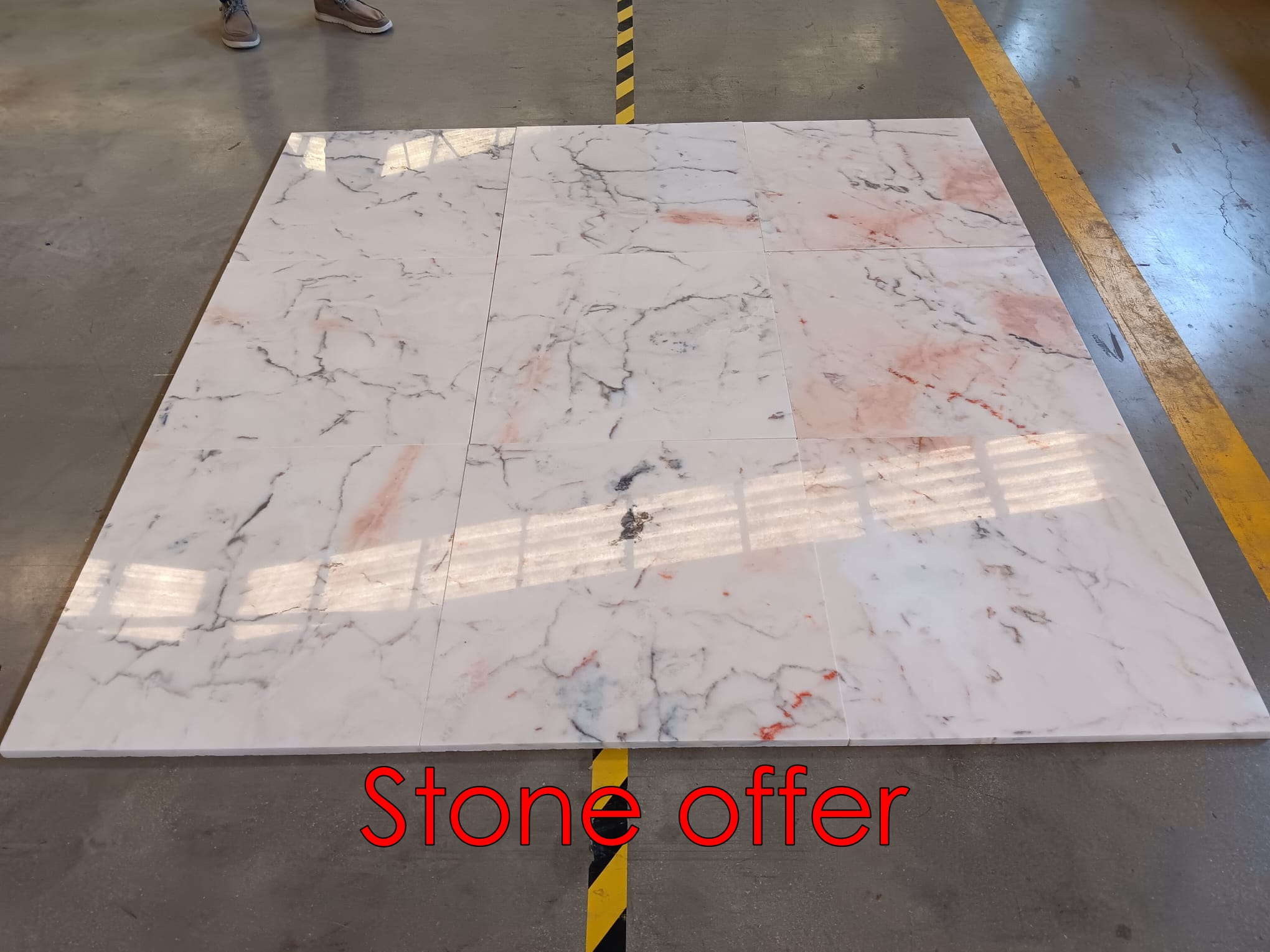 White Portugal Marble Tiles 60x60x2 Cm White Portugal Marble Tiles 60x60x2 Cm