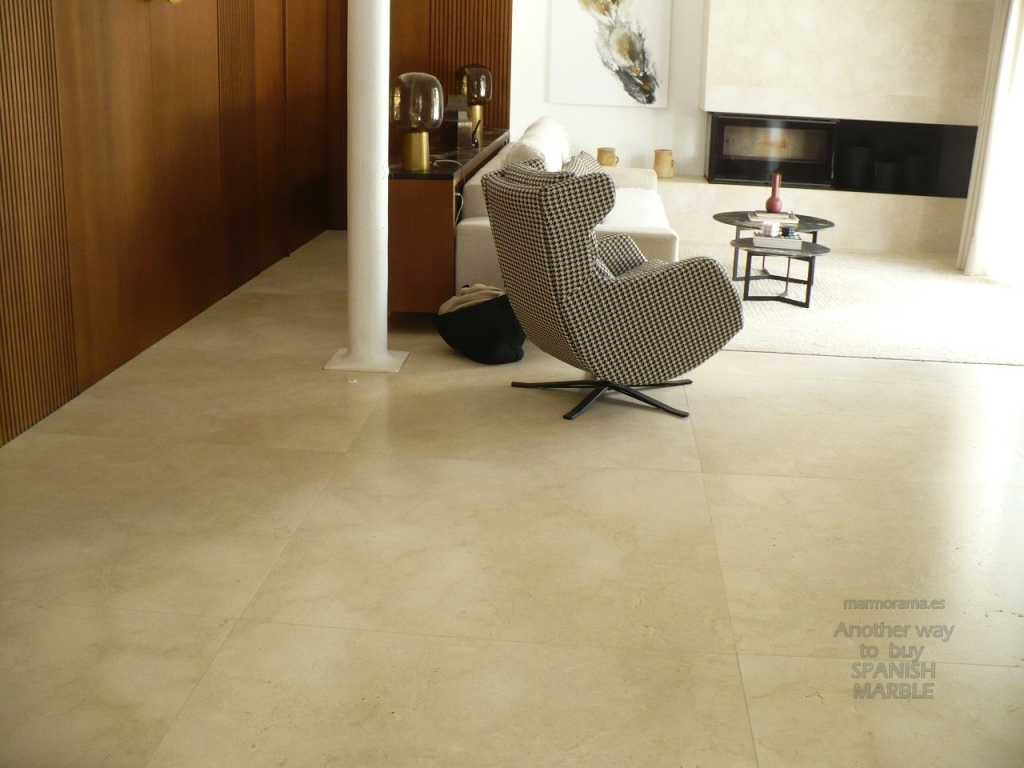 crema-marfil-marble-flooring-leather-finish