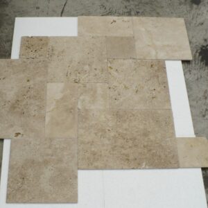 Travertine tiles