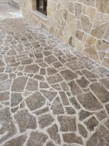 brown-travertine-crazy-paving-outdoor