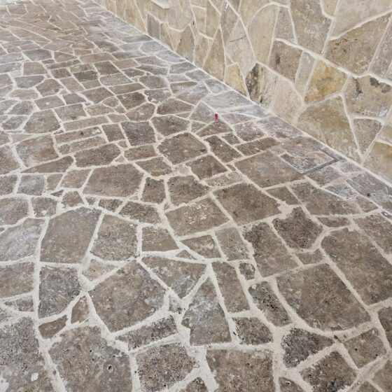 brown-travertine-crazy-paving