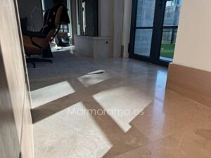 crema-marfil-marble-flooring-project-usa