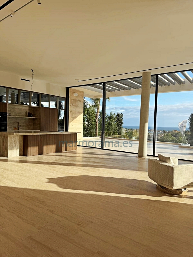 Travertine-crema-tiles-flooring-interior
